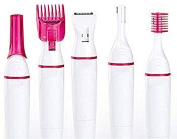 5-in-1 Sweet Sensitive Touch Trimmer Shaver Eyebrow, Face, Underarms