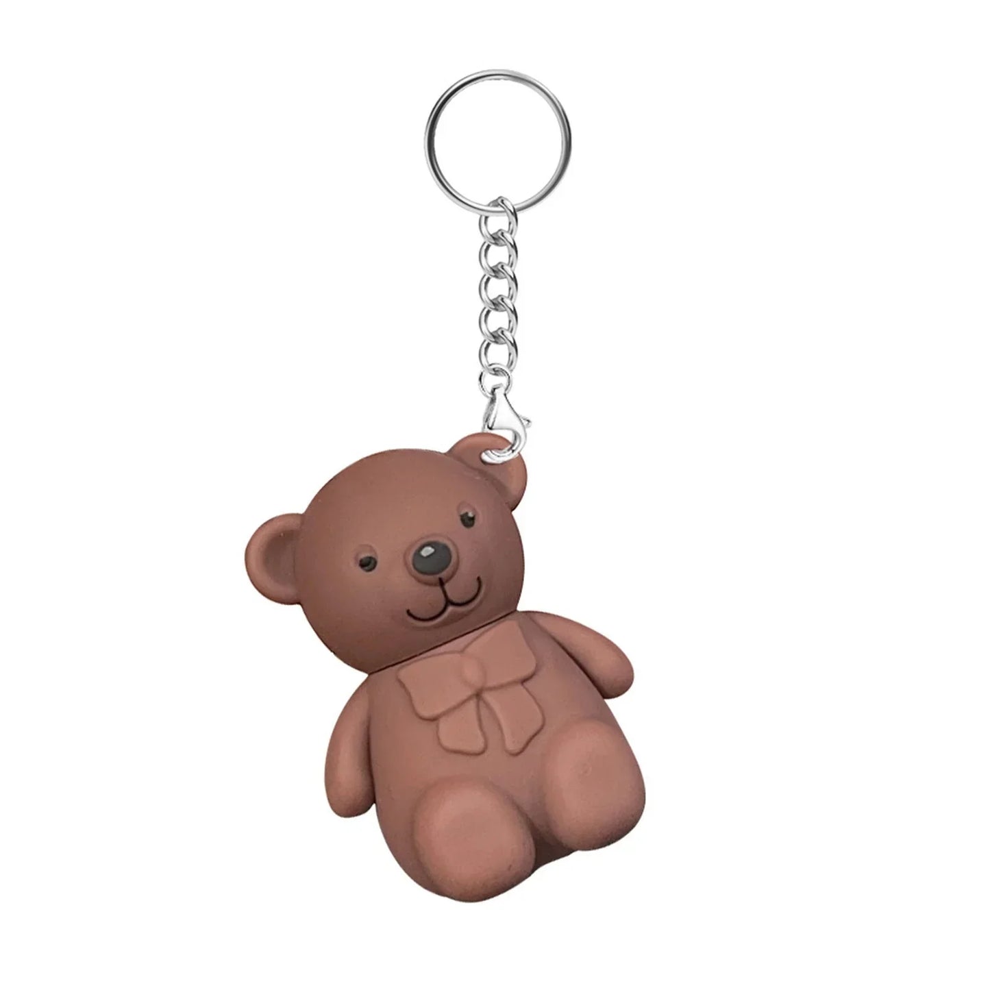 2in1 Key Chain Bear Lipstick Waterproof Long Lasting Lip (PACK OF 2)