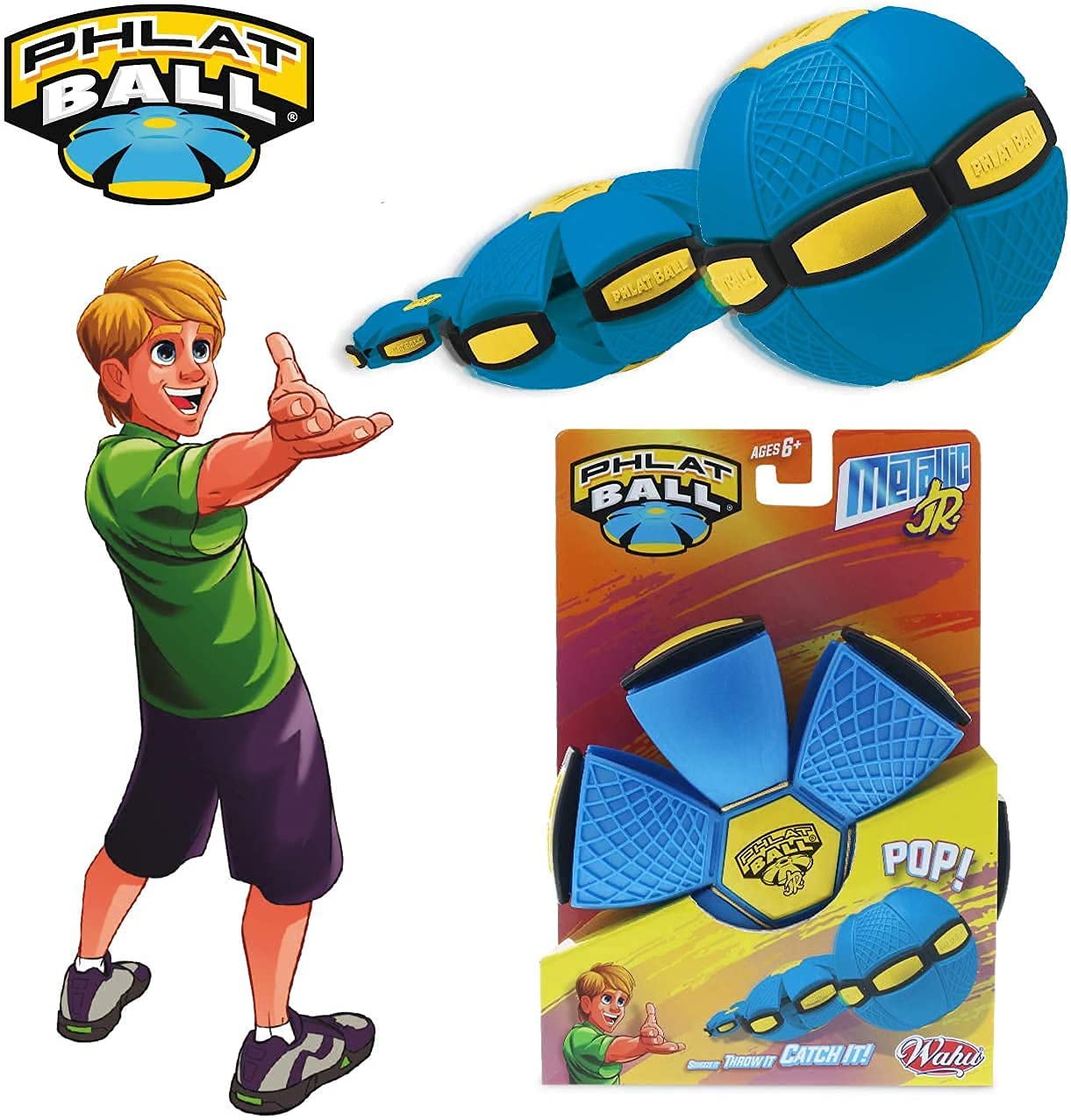 UFO Flat Throw Disc Ball Toy