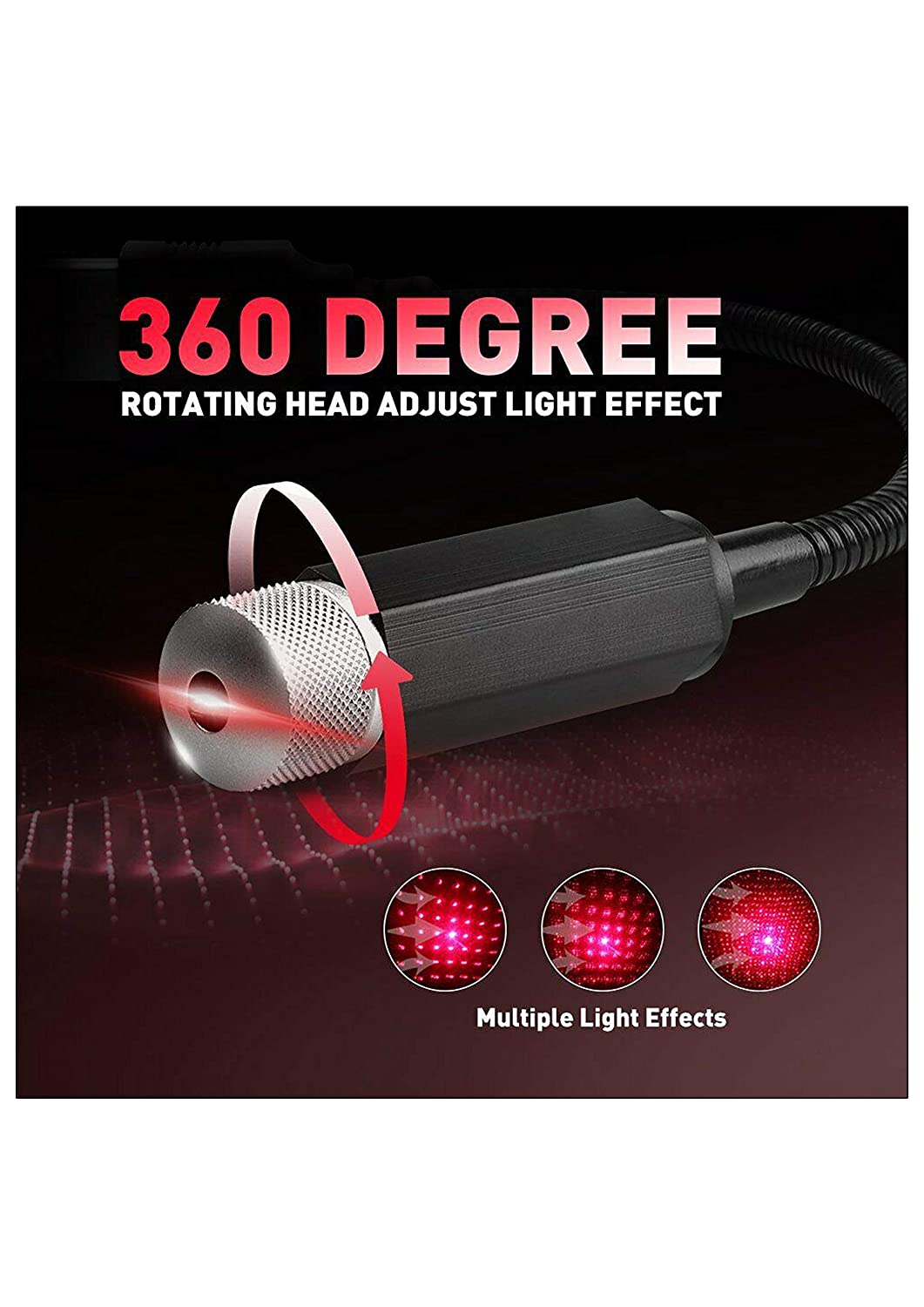 LED Galaxy Lamp Decoration Light USB Plug