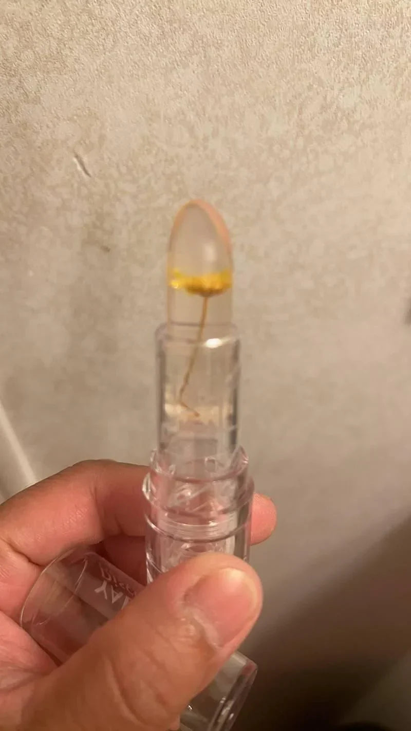CRYSTAL JELLY FLOWER COLOR CHANGING LIPSTICK (Pack of 2)