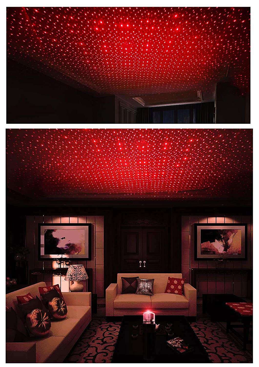LED Galaxy Lamp Decoration Light USB Plug