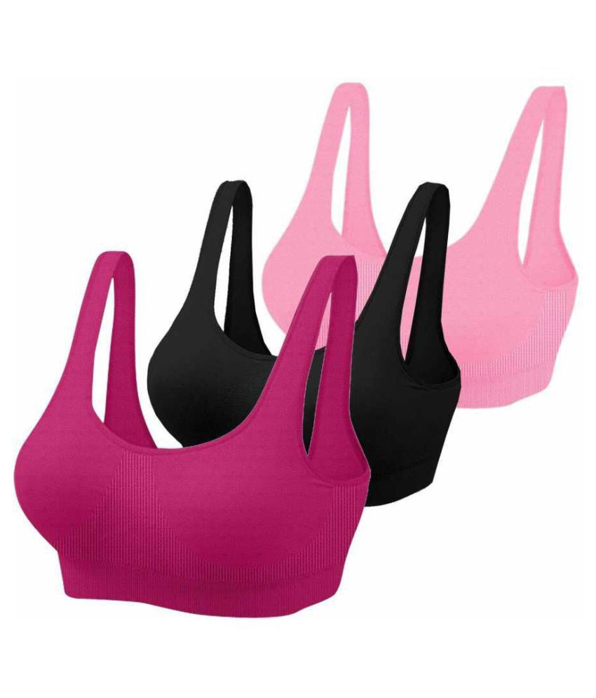 Breathable Air Bra For Women & Girls (Set Of 3)