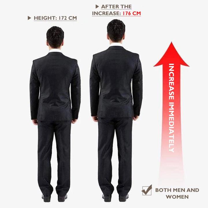 INVISIBLE HEIGHT INCREASED INSOLES