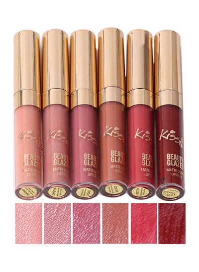 Waggy Waterproof HD Liquid Lipstick Makeup Kit (SET of 6)