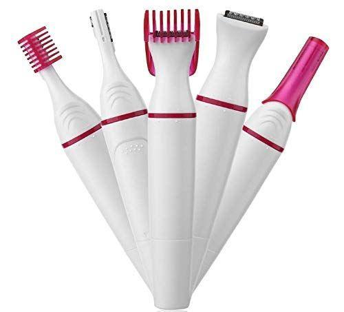 5-in-1 Sweet Sensitive Touch Trimmer Shaver Eyebrow, Face, Underarms