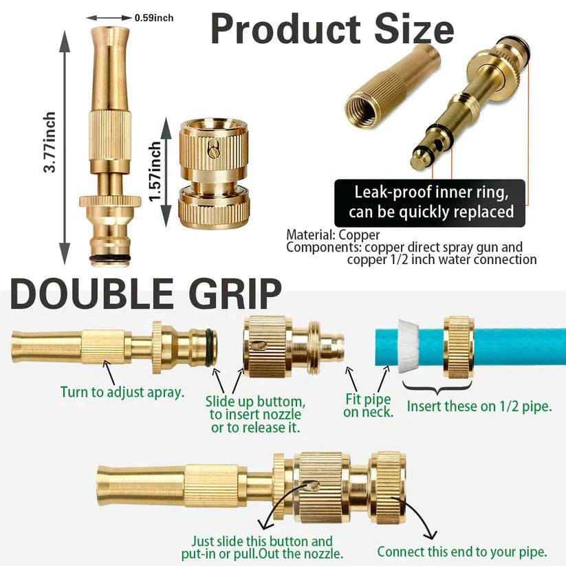 Brass Multifunctional Spray Tool