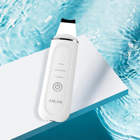 Ultrasonic Heating Skin Scrubber